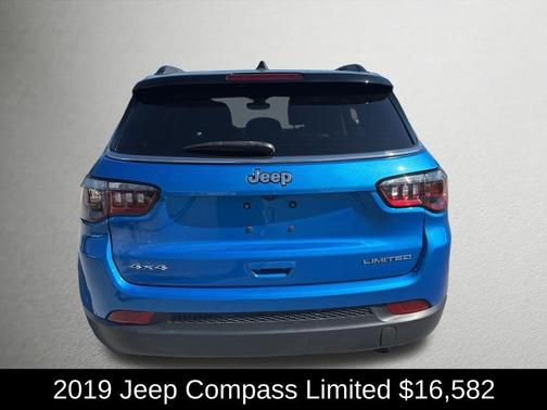 Laser Blue 2019 Jeep Compass Limited