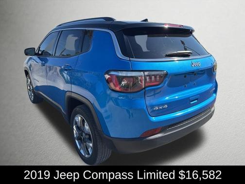 Laser Blue 2019 Jeep Compass Limited