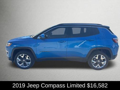 Laser Blue 2019 Jeep Compass Limited