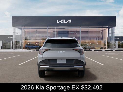 Wolf Gray 2026 Kia Sportage EX