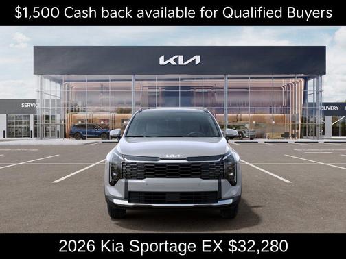 Wolf Gray 2026 Kia Sportage EX
