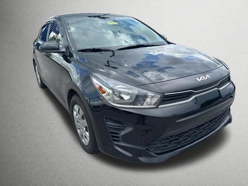Aurora Black 2022 Kia Rio S
