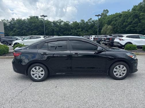 Aurora Black 2022 Kia Rio S