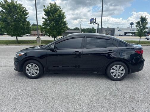 Aurora Black 2022 Kia Rio S