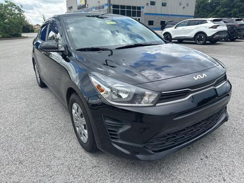 Aurora Black 2022 Kia Rio S