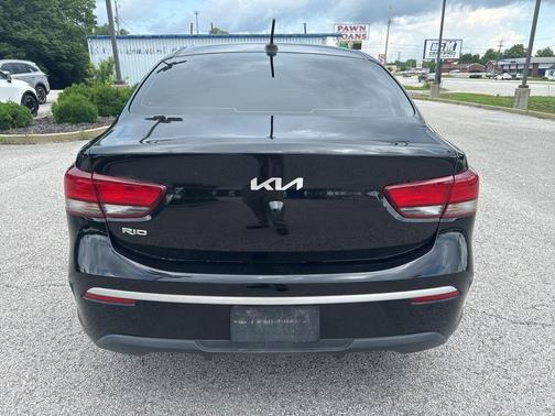 Aurora Black 2022 Kia Rio S
