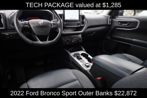 Gray Metallic 2022 Ford Bronco Sport Outer Banks