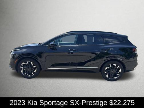 Ebony Black 2023 Kia Sportage SX-Prestige