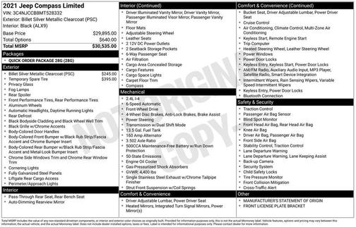 2021 Jeep Compass Limited
