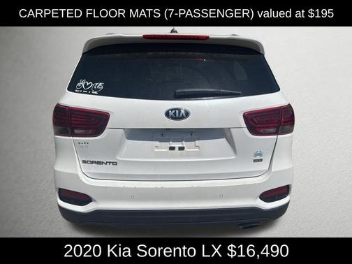 Snow White Pearl 2020 Kia Sorento LX