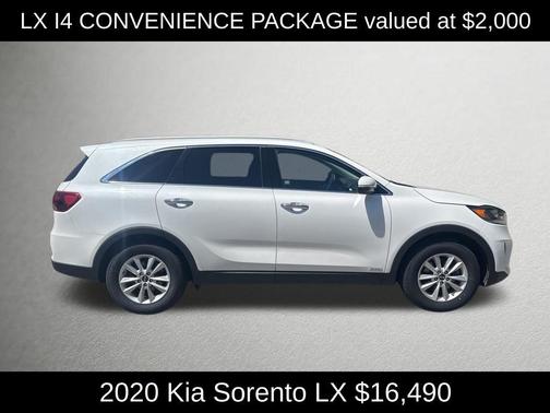 Snow White Pearl 2020 Kia Sorento LX