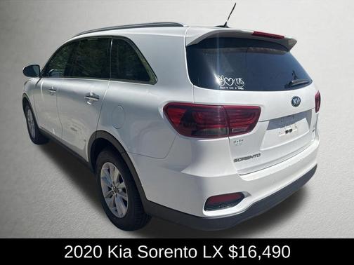 Snow White Pearl 2020 Kia Sorento LX