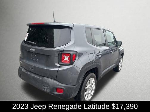 Graphite Gray 2023 Jeep Renegade Latitude