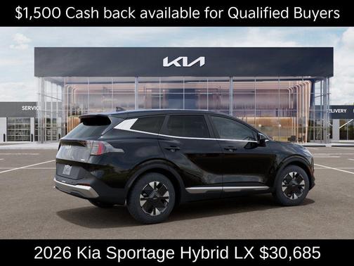 Fusion Orange 2026 Kia Sportage Hybrid LX
