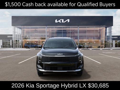 Fusion Orange 2026 Kia Sportage Hybrid LX