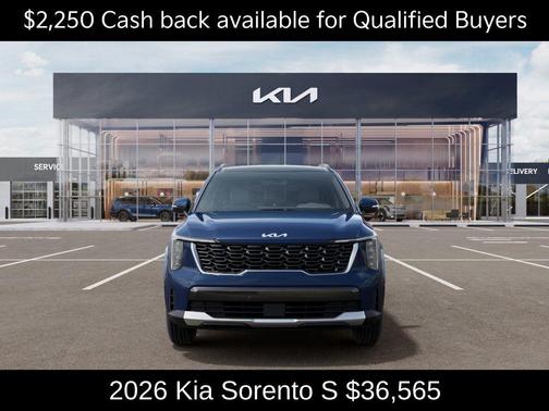 Midnight Black 2026 Kia Sorento S