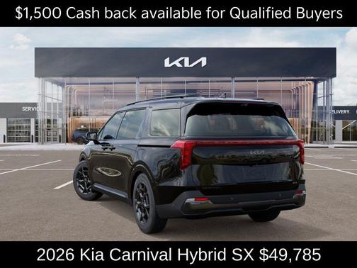 2026 Kia Carnival Hybrid SX