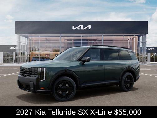 Black Jade 2027 Kia Telluride SX