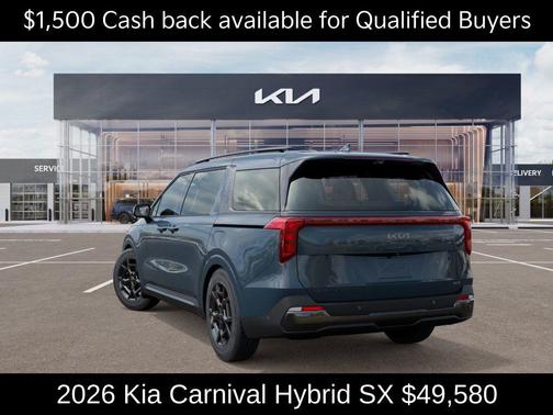 2026 Kia Carnival Hybrid SX