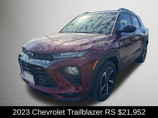 Crimson Metallic 2023 Chevrolet Trailblazer RS