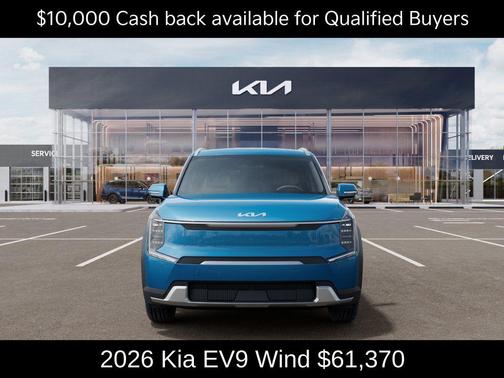 Ocean Blue 2026 Kia EV9 Wind