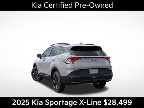Wolf Gray 2025 Kia Sportage X-Line