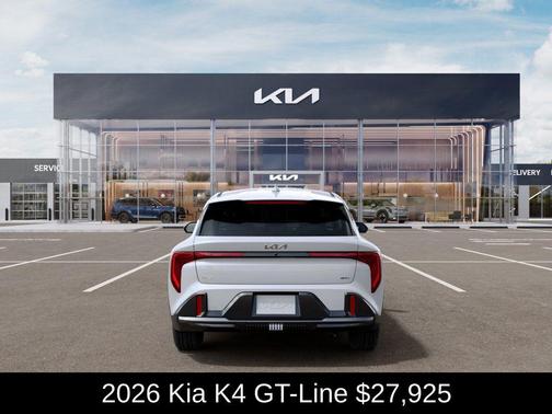 Snow White Pearl 2026 Kia K4 GT-Line