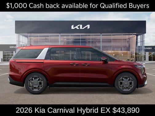 2026 Kia Carnival Hybrid EX