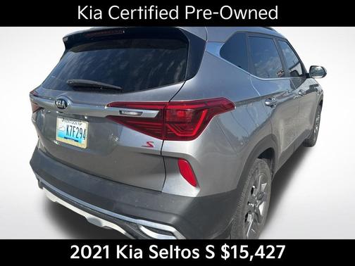 Steel Gray 2021 Kia Seltos S
