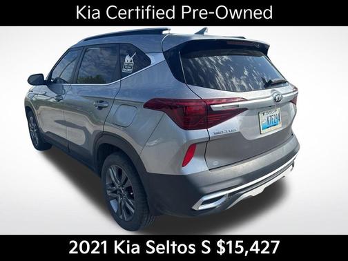 Steel Gray 2021 Kia Seltos S