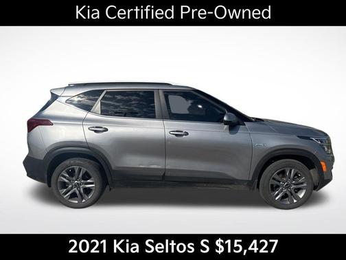 Steel Gray 2021 Kia Seltos S