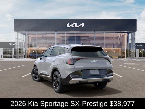 Wolf Gray 2026 Kia Sportage SX-Prestige