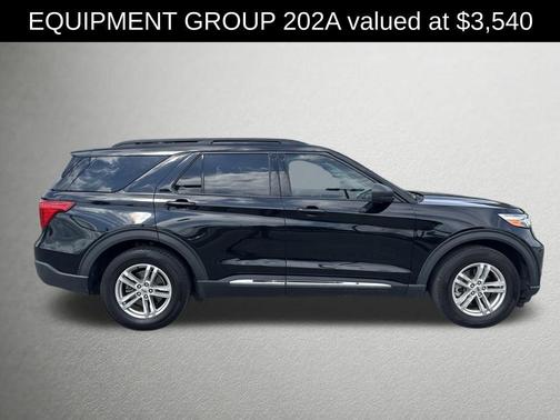Black Metallic 2021 Ford Explorer XLT