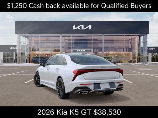 Snow White Pearl 2026 Kia K5 GT