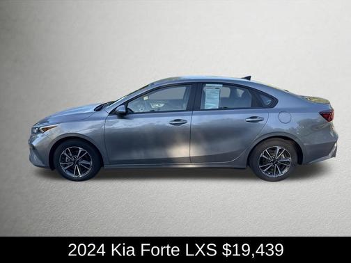 Steel Gray 2024 Kia Forte LXS