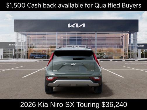 Green 2026 Kia Niro SX Touring