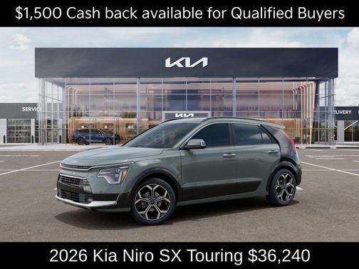 Green 2026 Kia Niro SX Touring