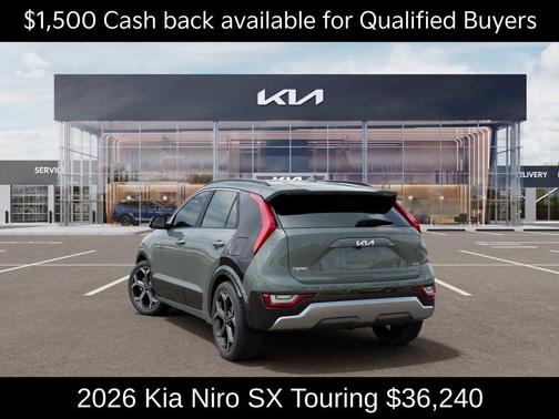 Green 2026 Kia Niro SX Touring