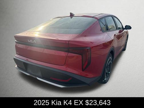 Currant Red 2025 Kia K4 EX