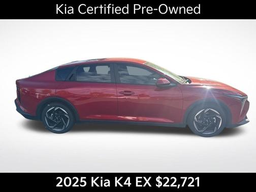 Currant Red 2025 Kia K4 EX