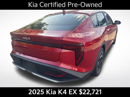 Currant Red 2025 Kia K4 EX