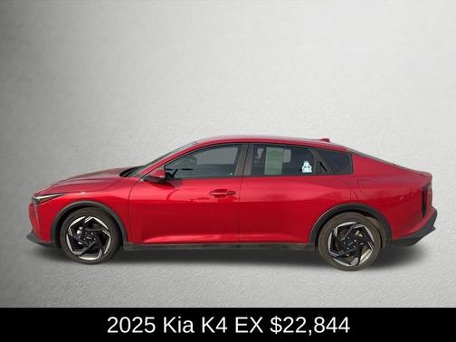 Currant Red 2025 Kia K4 EX