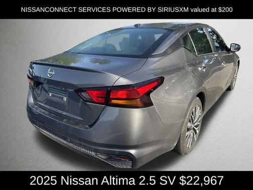 Gun Metallic 2025 Nissan Altima SV