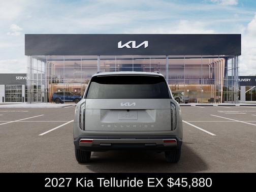 Ivory Silver 2027 Kia Telluride EX