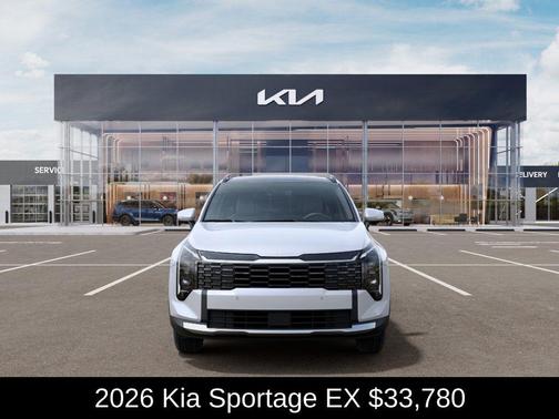 Glacial White Pearl 2026 Kia Sportage EX