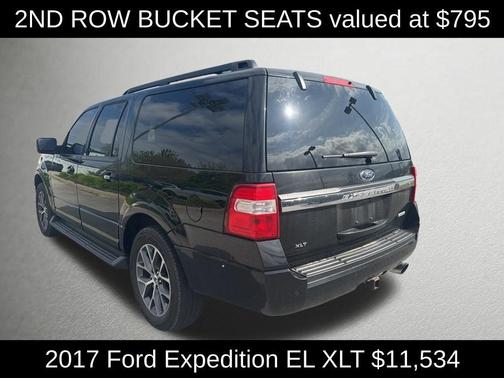 Shadow Black 2017 Ford Expedition EL XLT