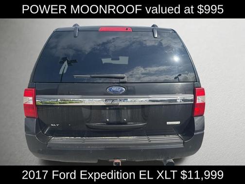 Shadow Black 2017 Ford Expedition EL XLT