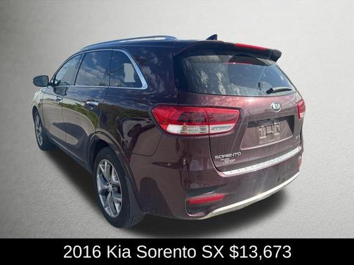 Sangria Red 2016 Kia Sorento SX