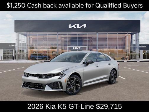 Steel 2026 Kia K5 GT-Line