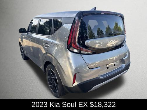 Steel Gray 2023 Kia Soul EX